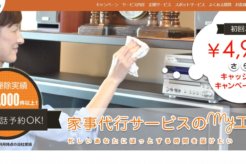 マイエプロンは初回がお得な家事代行サービス!特徴や気になる料金を一挙紹介!