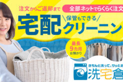 洗宅倉庫にインタビュー!詰め放題宅配クリーニングがおすすめ!
