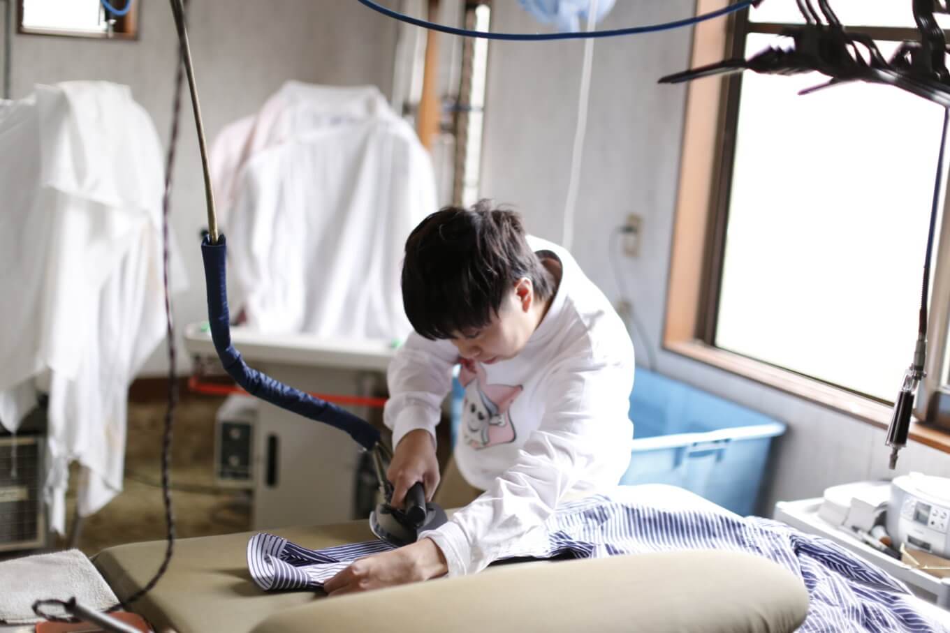 田辺クリーニングにインタビュー！　汚れ落ち抜群・ふんわり仕上がりの軟水クリーニング！